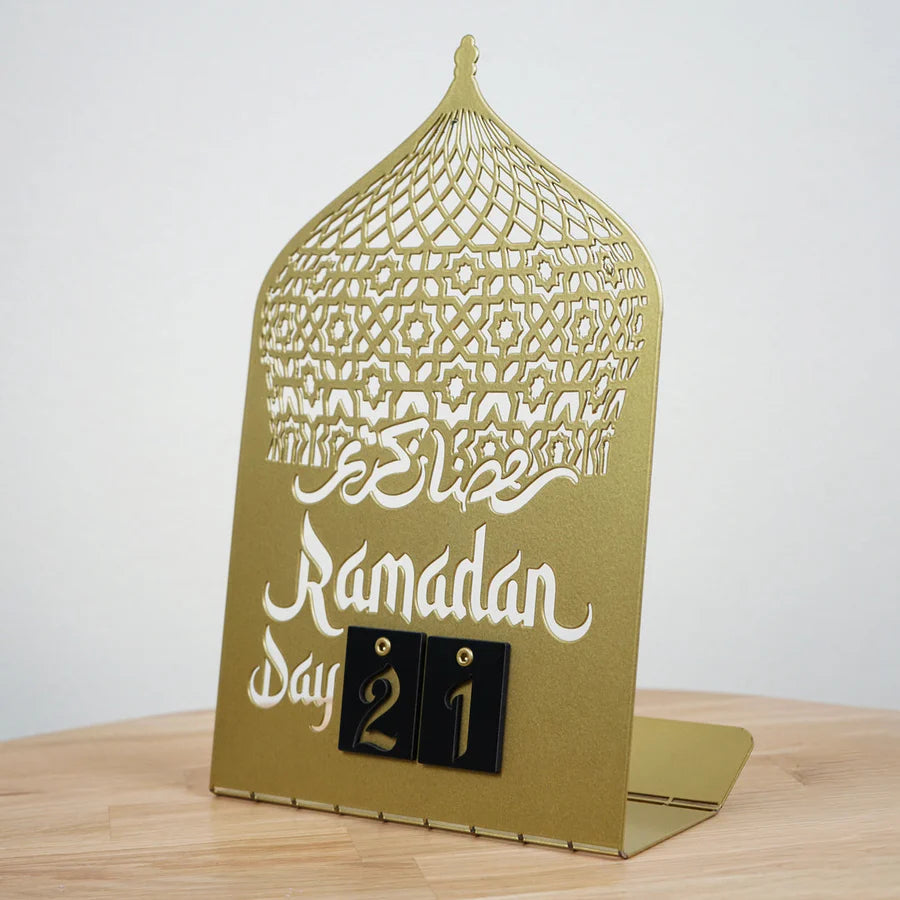 Ramadan Calendar | Days of Ramadan | Countdown to Eid | Good Deeds Calendar | Ramadan Eid Decoration | Gift for Muslims | Table Decor |