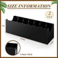 2 Pcs Belt Organizer Acrylic Belt Storage Holder 7 Compartments Christmas Display Case Belt Container Holder for Closet and Drawer, Belt Watch Storage Holder Accessories