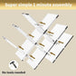 8-Bottle Acrylic Rack – Modern Transparent Countertop  Holder for Home, Kitchen, Bar & Cabinets