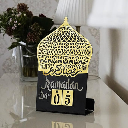 Ramadan Calendar | Days of Ramadan | Countdown to Eid | Good Deeds Calendar | Ramadan Eid Decoration | Gift for Muslims | Table Decor |