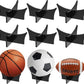 Acrylic Sports Ball Display Stand – Clear Holder for Basketball, Football, Soccer, Volleyball & Rugby