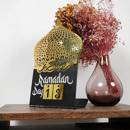 Ramadan Calendar | Days of Ramadan | Countdown to Eid | Good Deeds Calendar | Ramadan Eid Decoration | Gift for Muslims | Table Decor |