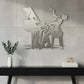 Expressive "Passionate Pianist" Black Acrylic Wall Art – Piano Silhouette Decor