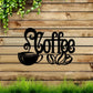 Coffee & Cup Acrylic Kitchen Wall Decor | Gifts for Friends & Family