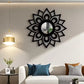 Sunflower Wooden Wall Mirror Art | Emaazz
