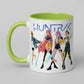 Pyramid International Kpop Demon Hunters Huntrix Girls Coffee Mug - 11oz Ceramic Coffee Mug - Cute Anime Gift for Kids and Fans - Dishwasher and Microwave Safe
