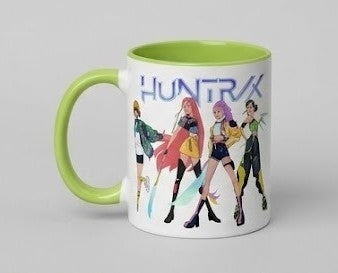 Pyramid International Kpop Demon Hunters Huntrix Girls Coffee Mug - 11oz Ceramic Coffee Mug - Cute Anime Gift for Kids and Fans - Dishwasher and Microwave Safe