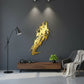 Dynamic Acrylic Road Cyclist Wall Art Silhouette - Abstract Racing Design