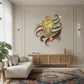 Majestic UAE Falcon & Flag Acrylic Wall Art