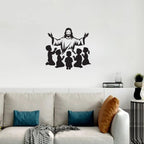 Jesus Christ with Children - Christian Home Décor - Christmas & Baptism - For Church or