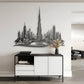 Dubai Skyline Panoramic Acrylic Wall Art