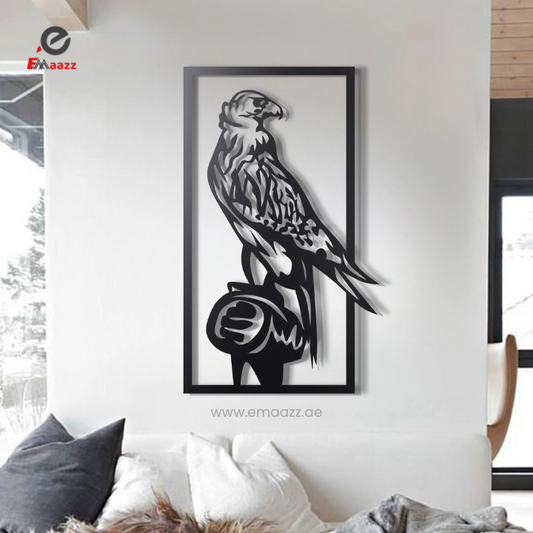 Arabic Falcon Wall Art | Home Wall Decor | Acrylic Wall Art