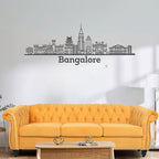 Bangalore, India - Skyline Acrylic Wall Art - Home Decal - Indian National Day