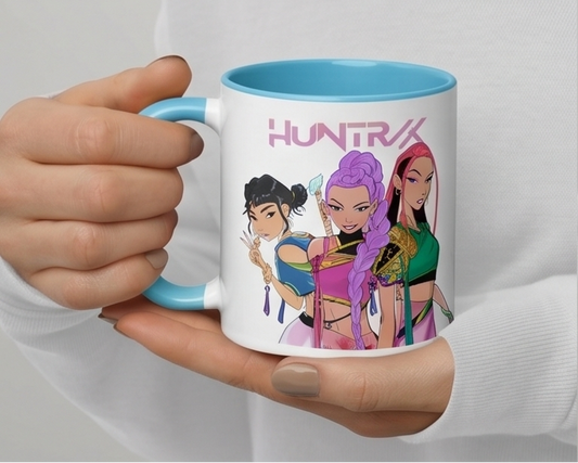 KPop Demon Hunters Girl Crush HUNTR/X Two-Tone Mug