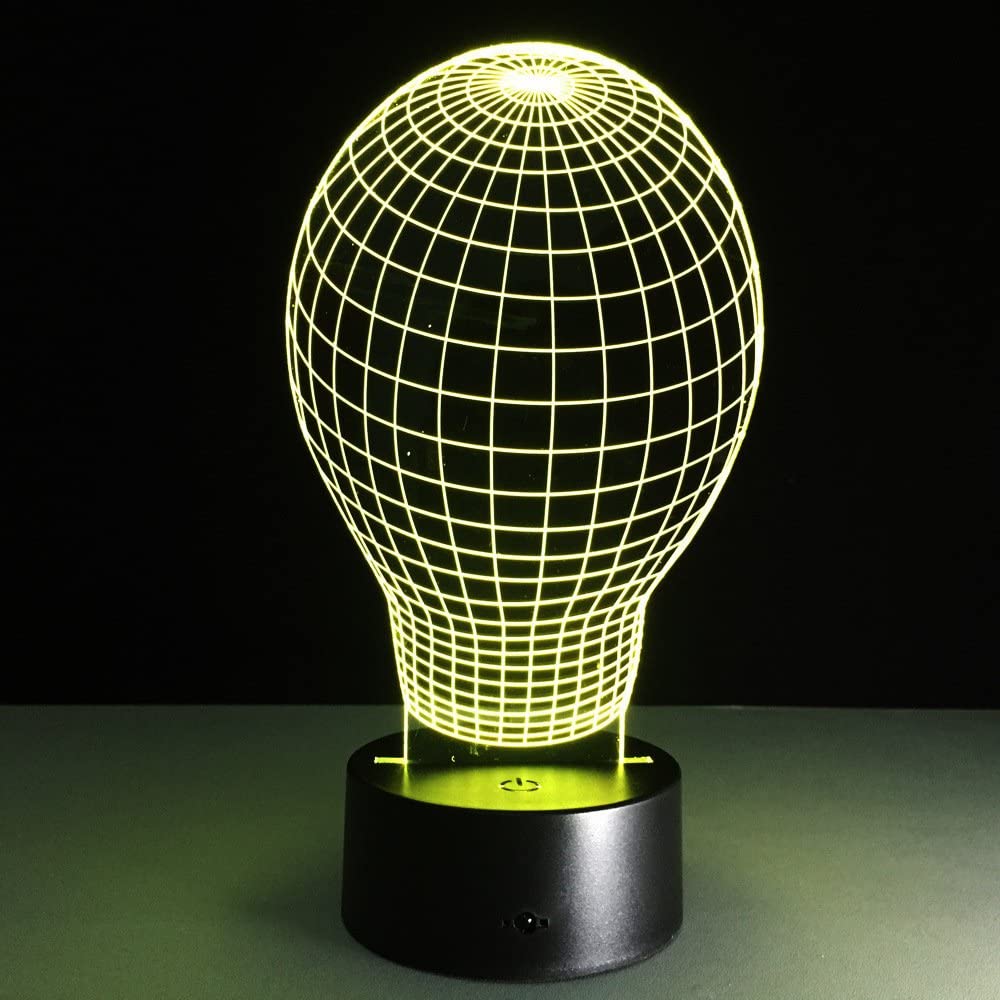 3d Acrylic Illusion Lamp Balloon Shape