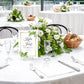Clear Acrylic Stands – 3 Pack Place Card Holders, Table Number & Business Card Display Holders for Weddings, Dining Tables, Shops & Offices