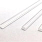 Clear Acrylic Sticks – Flat Plexiglass Sticks for Cake Toppers, Cake Pops & Lollipops – Strong, Reusable & Transparent