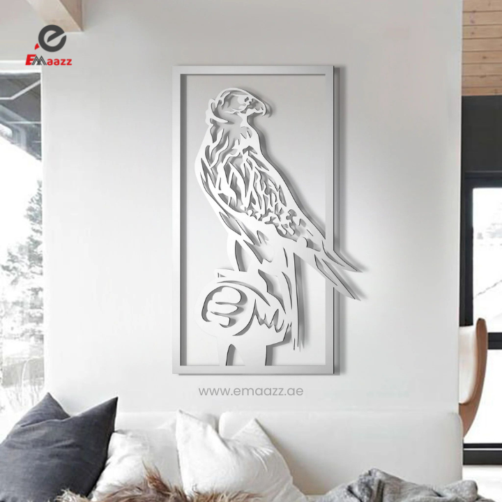 Arabic Falcon Wall Art | Home Wall Decor | Acrylic Wall Art