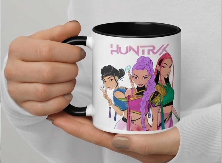 KPop Demon Hunters Girl Crush HUNTR/X Two-Tone Mug