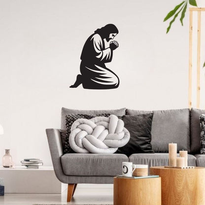 Jesus Christ Praying - Christian Home Décor - Christmas & Baptism - For Church or
