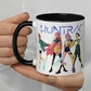 Pyramid International Kpop Demon Hunters Huntrix Girls Coffee Mug - 11oz Ceramic Coffee Mug - Cute Anime Gift for Kids and Fans - Dishwasher and Microwave Safe