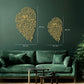 Ayatul Kursi Acrylic Islamic Wall Art (Leaf Pattern)