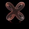 3D Acrylic Illusion Lamp Knot Shape