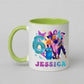 Huntrix Birthday Girl Mug, Kpop Demon Hunter Mug, Gift For Huntrix Fan, Mira Rumi Zoey Mug, Huntrix Mug Birthday Gift