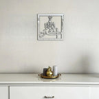 Subhan Allah Square Frame - Islamic Wall Art