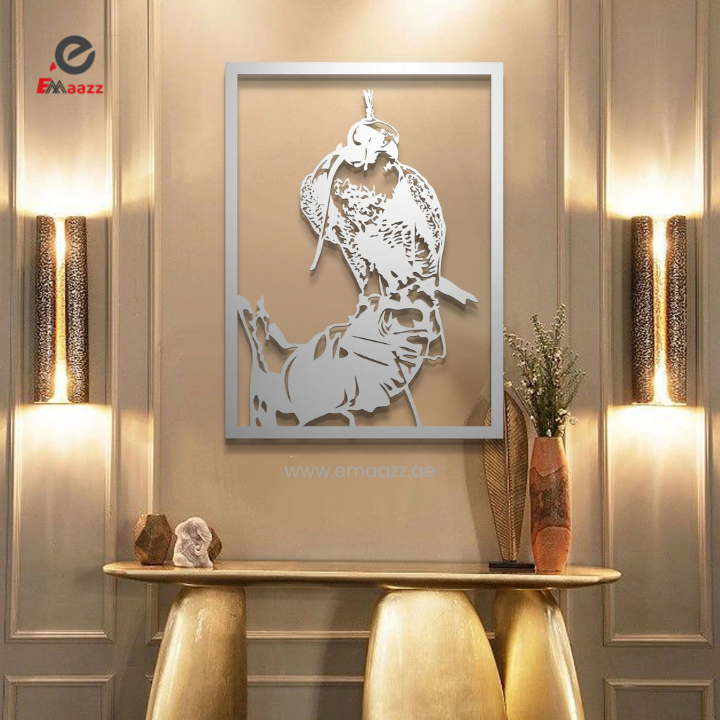 Arabic Falcon Wall Art | Home Wall Decoration | Acrylic Wall Art