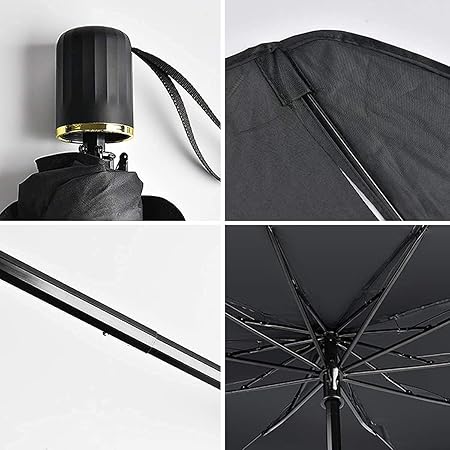 helloleiboo Showay Car Windshield Sun Shade UV Rays and Heat Sun Visor Protector Foldable Reflector Umbrella brella Shield