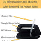 3D Wall Clock, Frameless Wall Clock DIY Wall Decoration, 3D Wall Clock Home Decor
