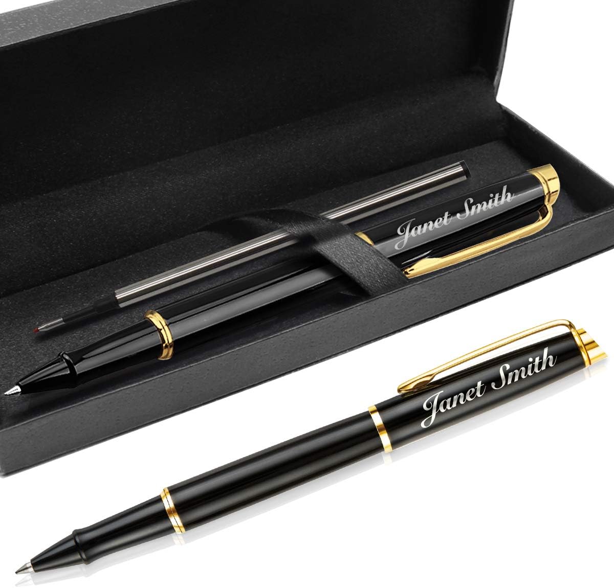 Personalised Wooden Pen and Case - Elegant Custom Gift for Any Occasion