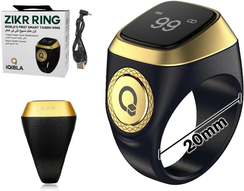 Anlising Tasbih Counter Smart Zikr Ring Digital Electronic Smart