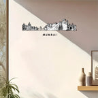 Mumbai, India - Skyline Acrylic Wall Art - Home Decal - Indian National Day