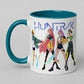 Pyramid International Kpop Demon Hunters Huntrix Girls Coffee Mug - 11oz Ceramic Coffee Mug - Cute Anime Gift for Kids and Fans - Dishwasher and Microwave Safe