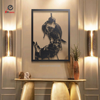 Arabic Falcon Wall Art | Home Wall Decoration | Acrylic Wall Art