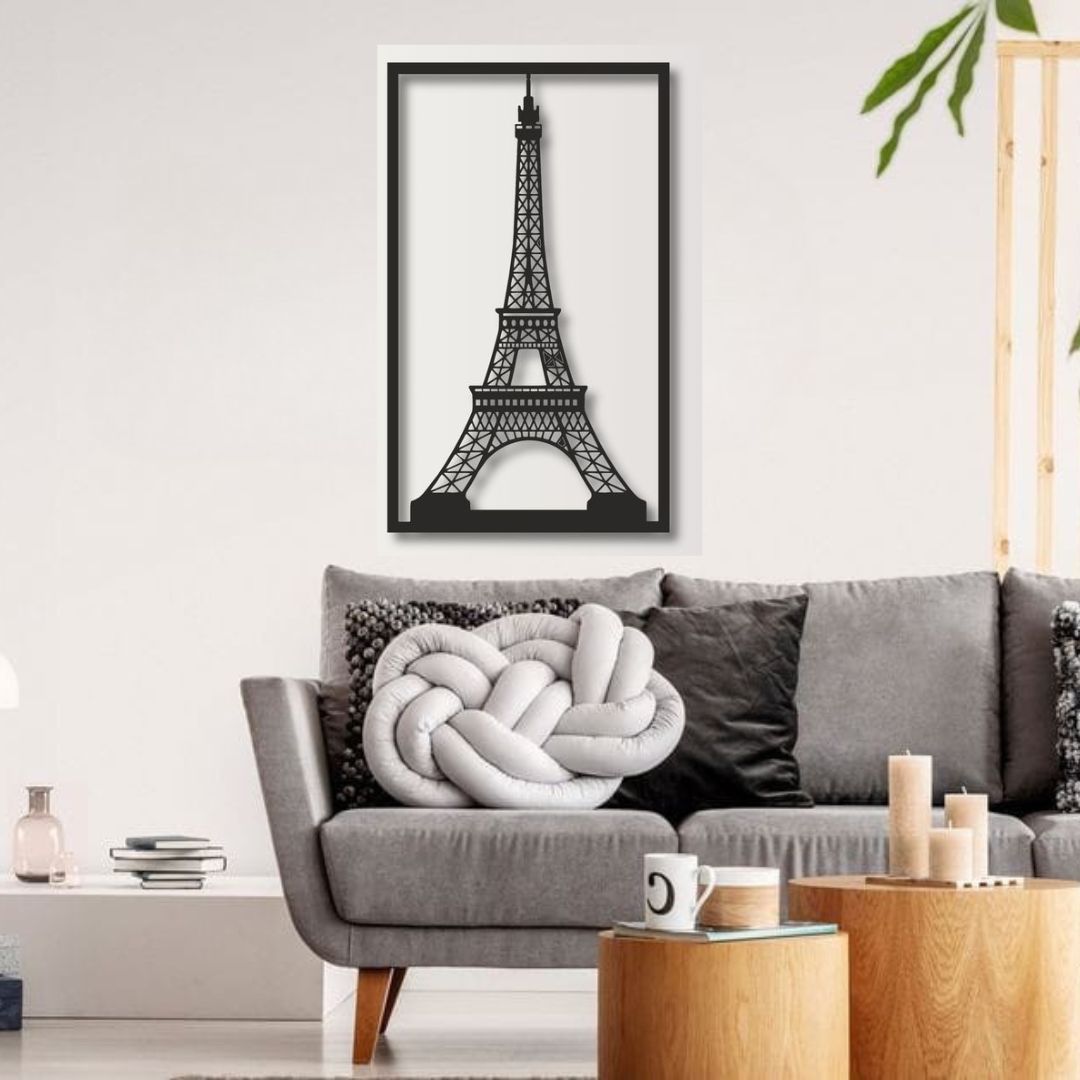 Eiffel Tower, Paris - Skyline Acrylic Wall Art - Home Decal - National Day