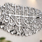 Islamic Dua Wall Art Arabic Calligraphy Mirror Acrylic Wall Decor Muslim Home Decor