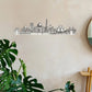 Indian's Building - Skyline Acrylic Wall Art - Home Decal - Indian National Day