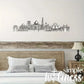 Indian's Building - Skyline Acrylic Wall Art - Home Decal - Indian National Day
