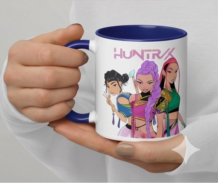 KPop Demon Hunters Girl Crush HUNTR/X Two-Tone Mug