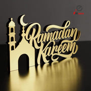 Acrylic Islamic Tabletop Decors | Ramadan Kareem and Eid Mubarak Decoration | Islamic Muslim Gifts