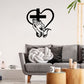 Jesus Cross, Praying Hand With Heart - Christmas & Baptism - For Church or Home
