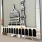 Masjid Al Aqsa, Masjid Al-Haram & Masjid An-Nabawi Islamic Wall Art | Acrylic Kaaba Wall Decor