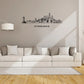 Hyderabad, India - Skyline Acrylic Wall Art - Home Decal - Indian National Day