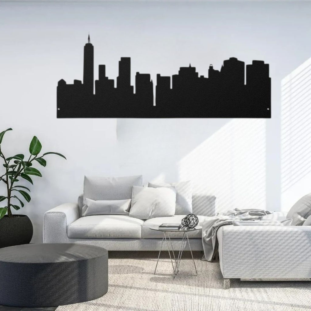 New York, America - Skyline Acrylic Wall Art - Home Decal - National Day