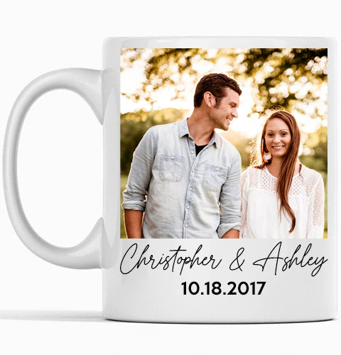 Personalized Magic Mug – Custom Heat Reveal Coffee Cup | Color Changing Mug with Name, Logo, Photo or Message | Gift for Him, Her, Birthday, Anniversary