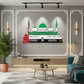 Grand UAE Mosque Silhouette Acrylic Wall Art