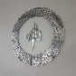Ayatul Kursi round shape Islamic wall art Acrylic